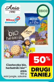 Ciastka bio, herbatniki bio