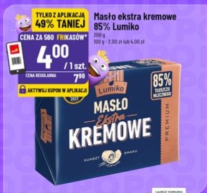 Masło ekstra kremowe 85%