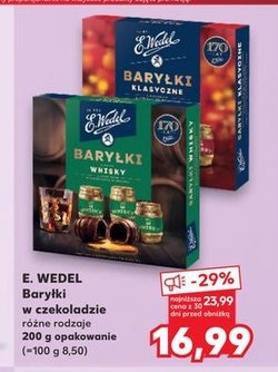 baryłki w czekoladzie