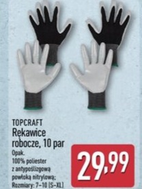 Rękawice robocze