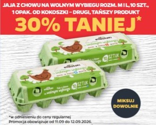 Jaja z chowu na wolnym wybiegu