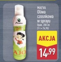 Oliwa czosnkowa w sprayu