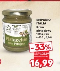 krem pistacjowy