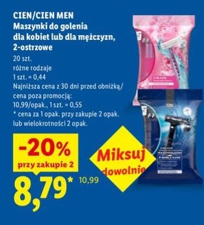 Maszynki do golenia 2-ostrzowe
