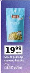 Pistacje surowe, kostka