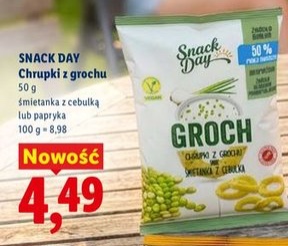 chrupki z grochu