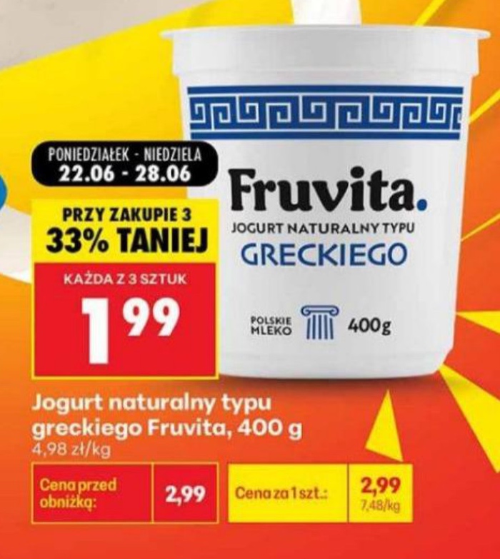 jogurt naturalny typu greckiego