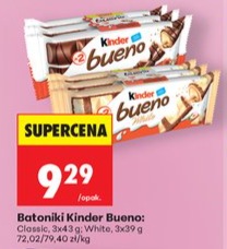 Batoniki Kinder Bueno