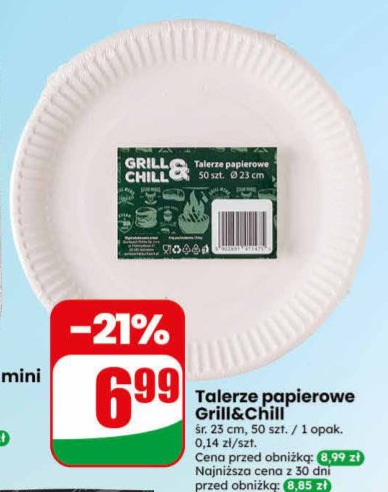 Talerze papierowe