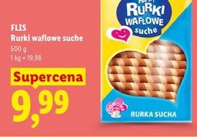 rurki waflowe suche