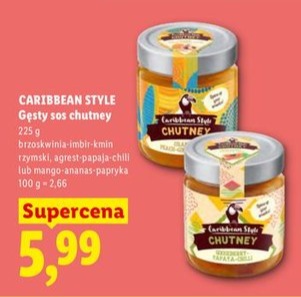 Gęsty sos chutney