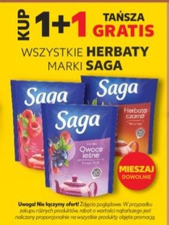 Wszystkie herbaty marki Saga