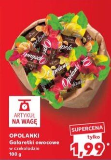 Galaretki owocowe w czekoladzie