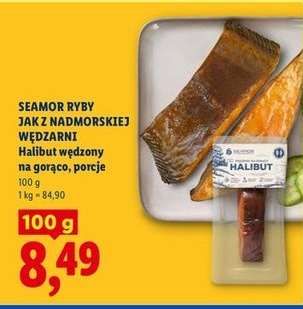 Halibut wędzony na gorąco, porcje