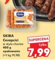 cevapcici w stylu chorizo