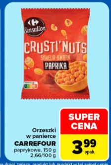 Orzeszki w panierce paprykowe