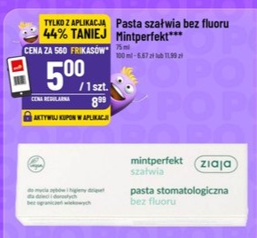 Pasta do zębów szałwia bez fluoru