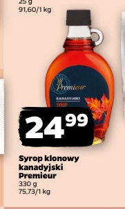 syrop klonowy kanadyjski