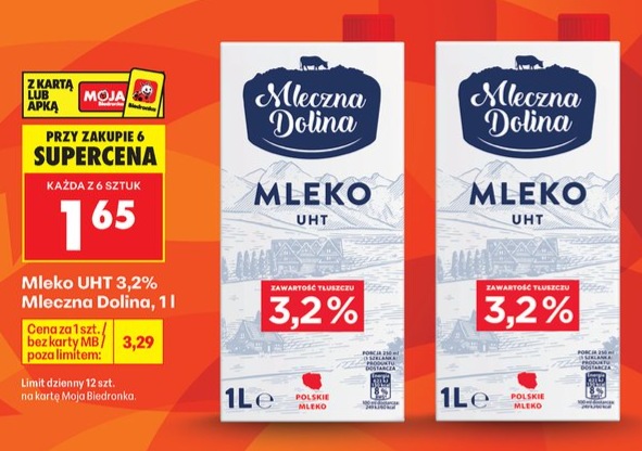mleko UHT 3,2%