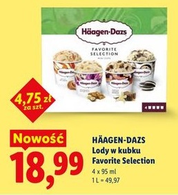 Lody w kubku Favorite Selection