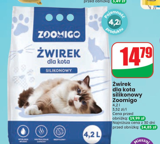 Żwirek dla kota silikonowy