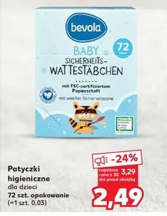 patyczki higieniczne dla dzieci