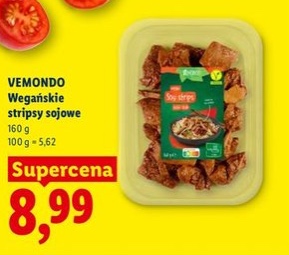 wegańskie stripsy sojowe