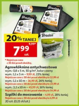 Agrowłóknina antychwastowa