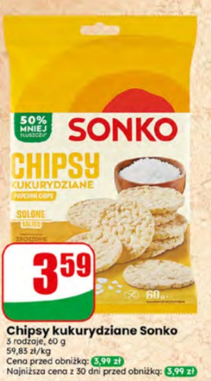 chipsy kukurydziane