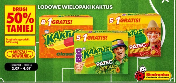 lody Kaktus Patec