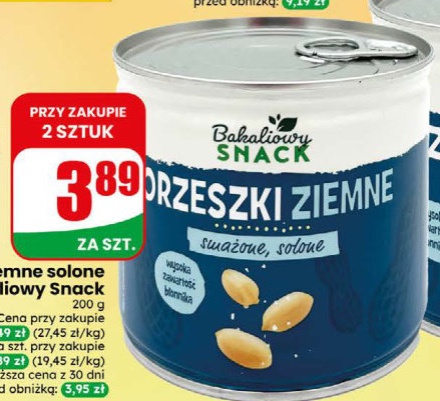 Orzeszki ziemne solone