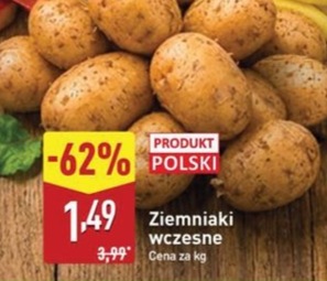 ziemniaki wczesne