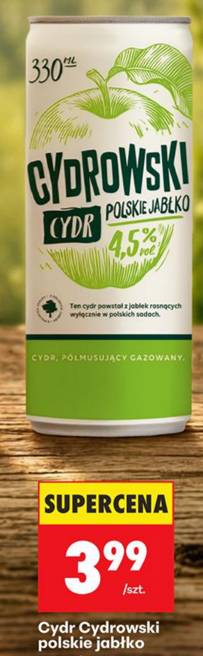 Cydr polskie jabłko