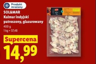 Kalmar indyjski patroszony, glazurowany