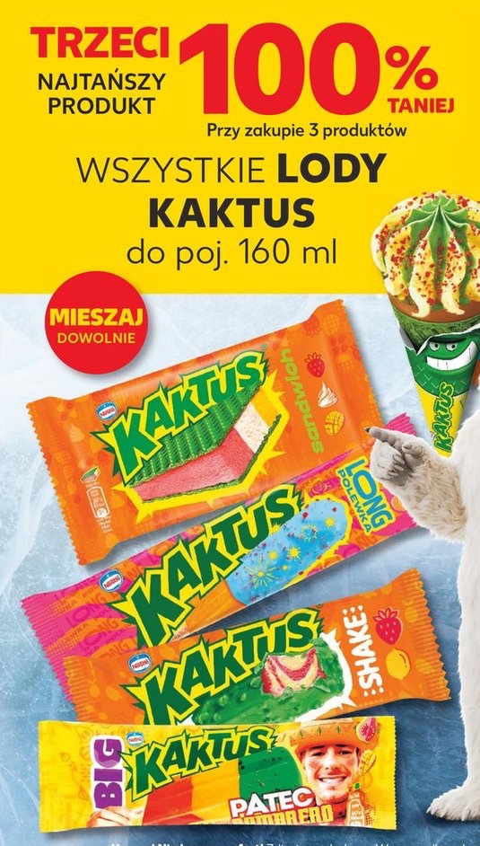 Wszystkie lody Kaktus