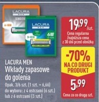 Wkłady zapasowe do golenia