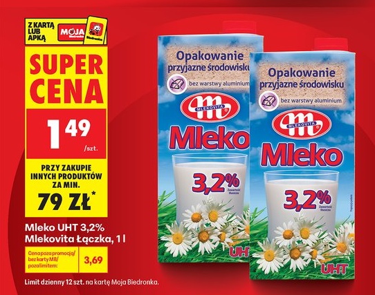 mleko UHT 3,2%