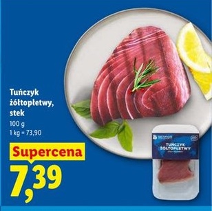 tuńczyk żółtopłetwy stek