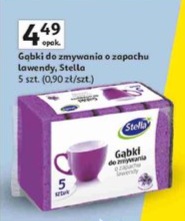Gąbki do zmywania o zapachu lawendy
