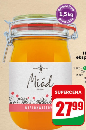 Miód wielokwiatowy Królowa Pszczół