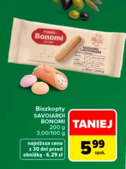 Biszkopty Savoiardi