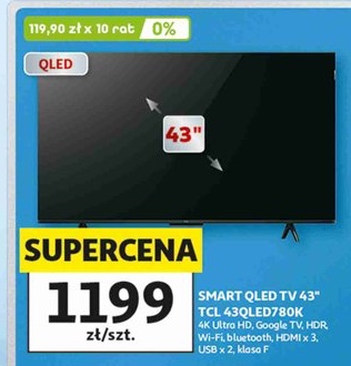Smart QLED TV 43