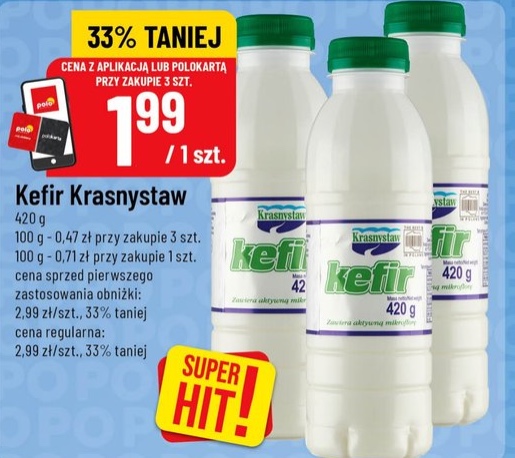 Kefir wysokobiałkowy