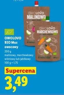 BIO mus owocowy