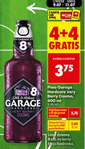 piwo Hardcore Very Berry Cosmo