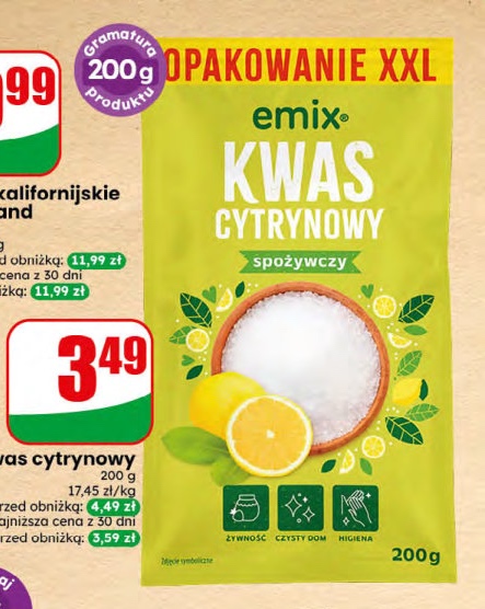 kwas cytrynowy