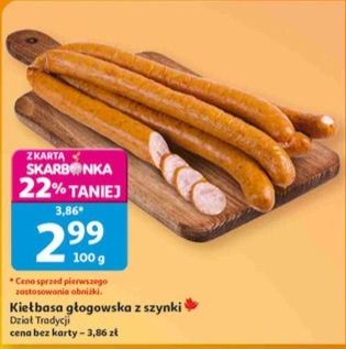 Kiełbasa głogowska z szynki
