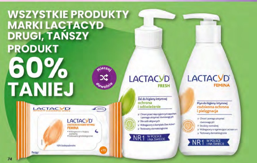 Wszystkie produkty Lactacyd