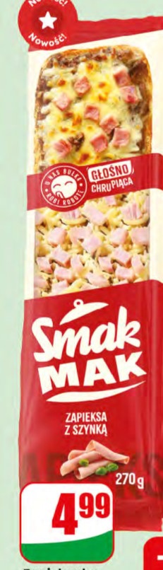 zapiekanka z szynką
