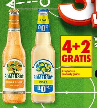 Piwo Somersby różne rodzaje